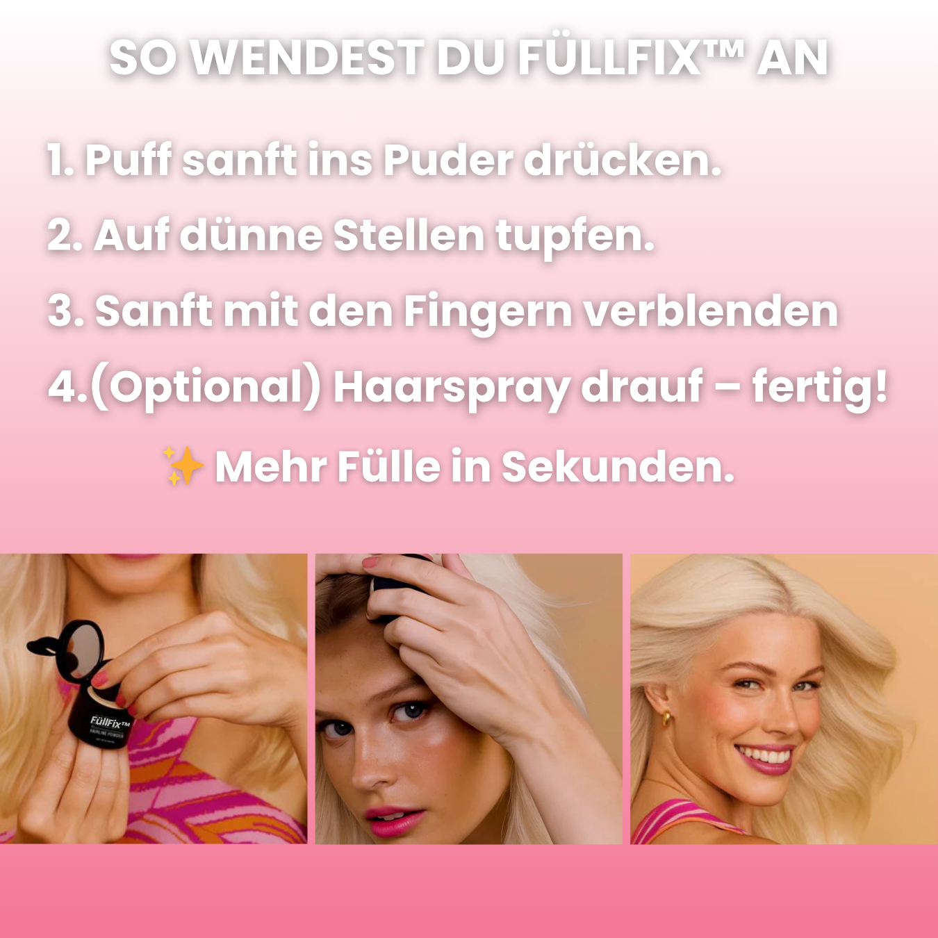 FüllFix™ für Frauen