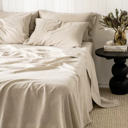 Premium-Leinen Kissenbezug (2 Stk.)